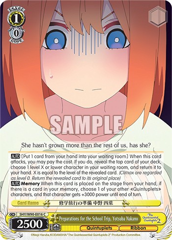 Preparations for the School Trip, Yotsuba Nakano - Image 1