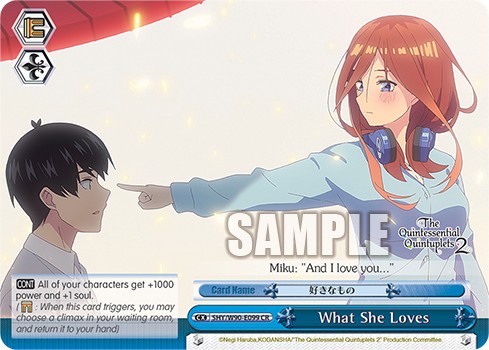 What She Loves - Image 1