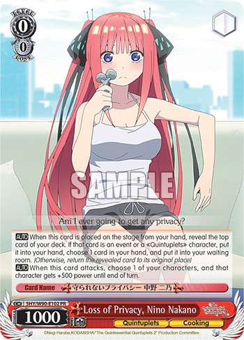 Loss of Privacy, Nino Nakano - Image 1