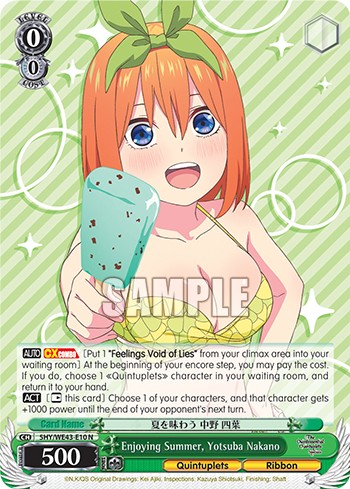 Enjoying Summer, Yotsuba Nakano - Image 1