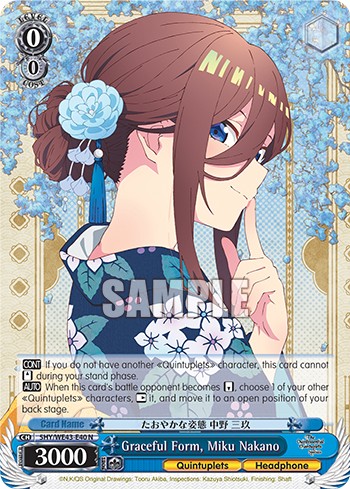 Graceful Form, Miku Nakano - Image 1