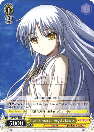 Girl Known as "Angel", Kanade - Image 1