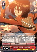 "Battle Stance" Mikasa - Image 1