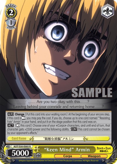 "Keen Mind" Armin - Image 1