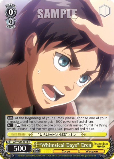"Whimsical Days" Eren - Image 1