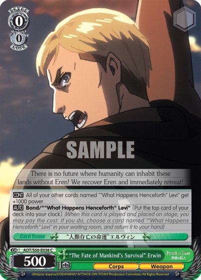 "The Fate of Mankind's Survival" Erwin - Image 1