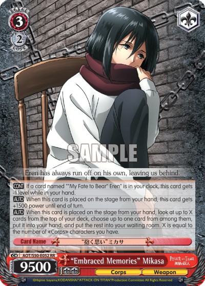 "Embraced Memories" Mikasa - Image 1