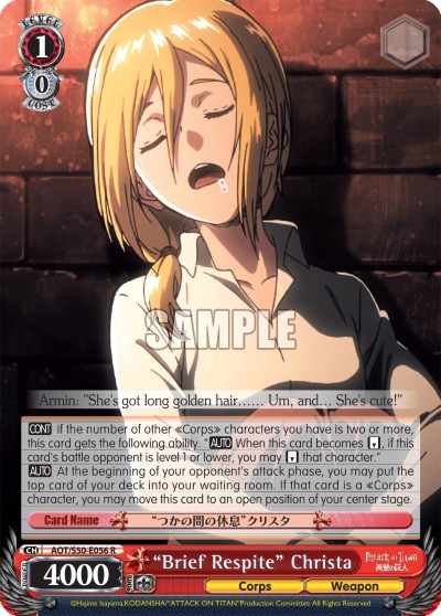 "Brief Respite" Christa - Image 1