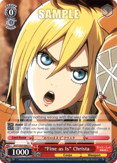 "Fine as Is" Christa - Image 1