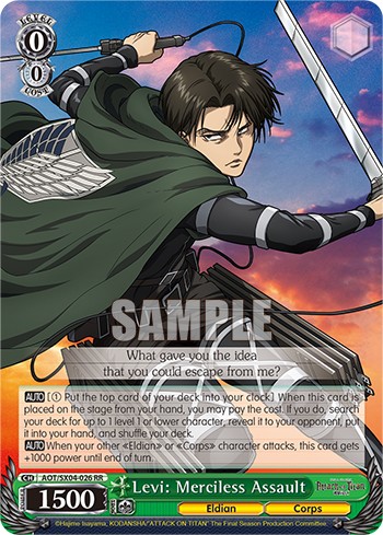 Levi: Merciless Assault - Image 1