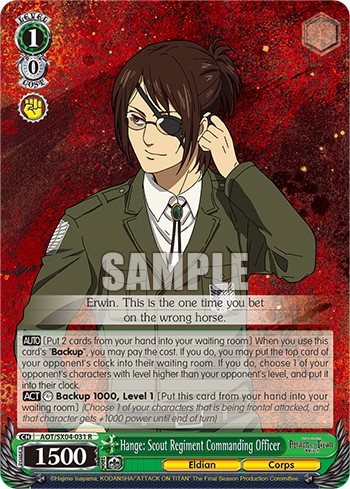Hange: Scout Regiment Commanding Officer - Image 1