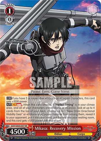 Mikasa: Recovery Mission - Image 1