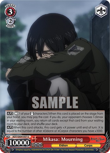 Mikasa: Mourning - Image 1
