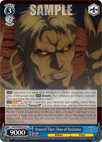 Armored Titan: Show of Resistance - Image 1
