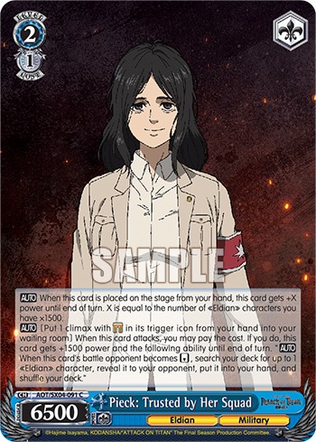 Pieck: Trusted by Her Squad - Image 1