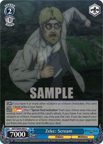 Zeke: Scream - Image 1