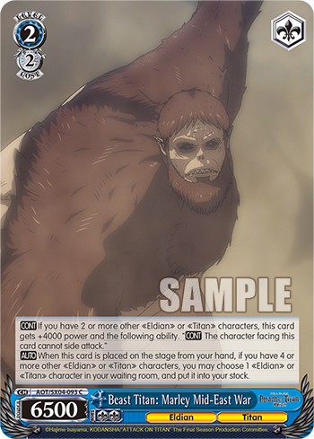 Beast Titan: Marley Mid-East War - Image 1