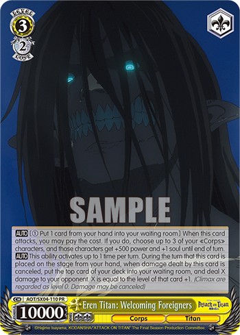 Eren Titan: Welcoming Foreigners - Image 1