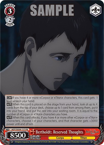 Bertholdt: Reserved Thoughts - Image 1