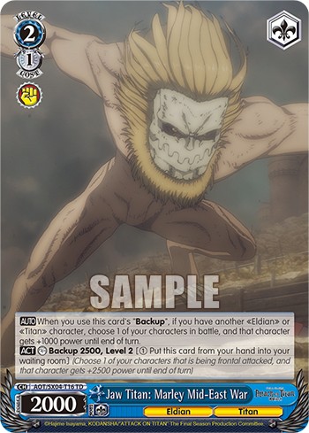 Jaw Titan: Marley Mid-East War - Image 1