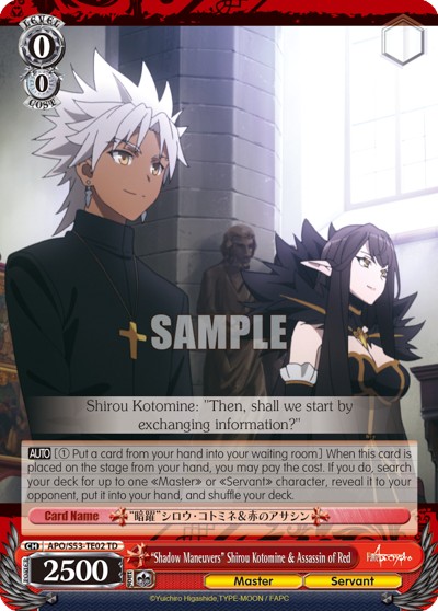 "Shadow Maneuvers" Shirou Kotomine & Assassin of Red - Image 1