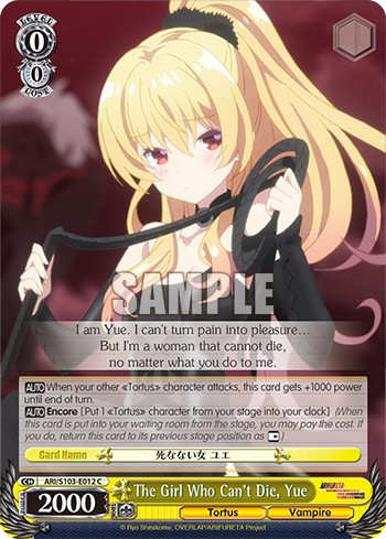 The Girl Who Can't Die, Yue - Image 1