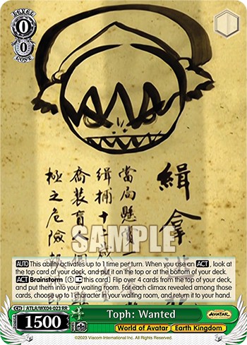 Toph: Wanted - Image 1