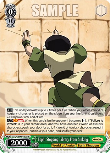 Toph: Stopping Library From Sinking - Image 1