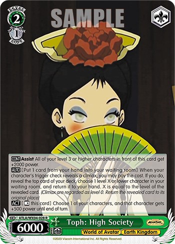 Toph: High Society - Image 1
