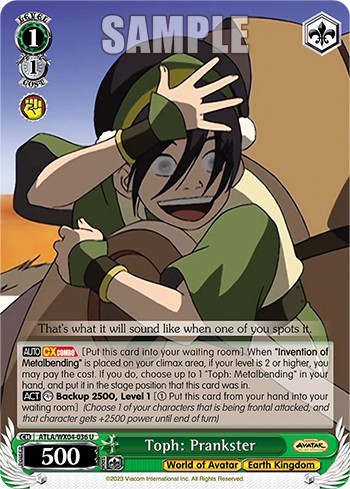 Toph: Prankster - Image 1