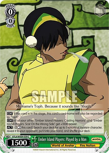 Ember Island Players: Played by a Man - Image 1