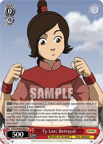 Ty Lee: Betrayal - Image 1