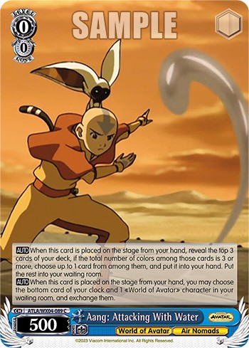 Aang: Attacking With Water - Image 1
