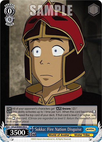 Sokka: Fire Nation Disguise - Image 1
