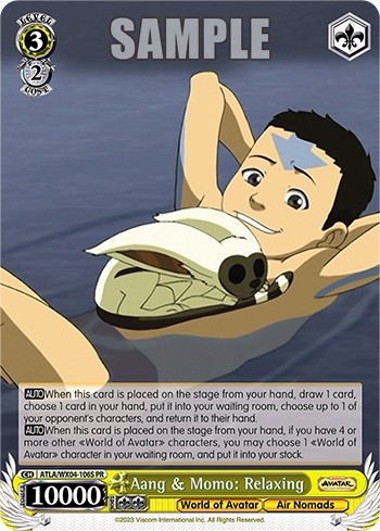 Aang & Momo: Relaxing - Image 1