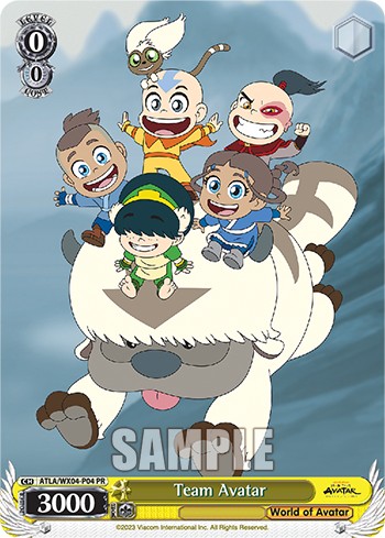 2023 Weiß Schwarz Avatar: The Last Airbender 2023 Weiß Schwarz Avatar: The Last Airbender #ATLA/WX04-P04 trading card