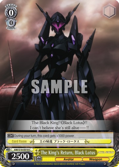 King's Return, Black Lotus - Image 1