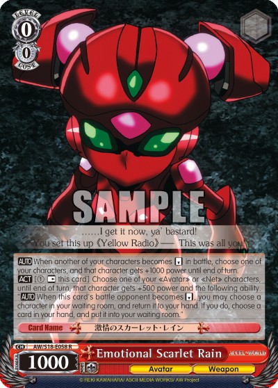Emotional Scarlet Rain - Image 1