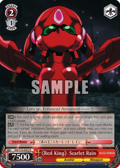 《Red King》Scarlet Rain - Image 1