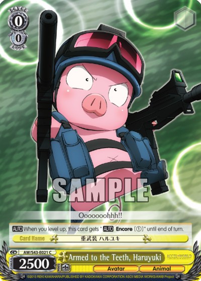 Armed to the Teeth, Haruyuki - Image 1