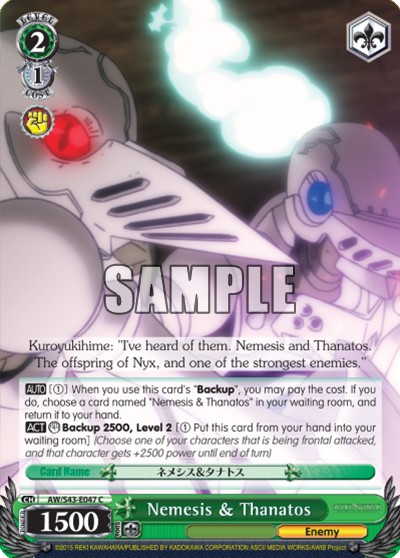 Nemesis & Thanatos - Image 1
