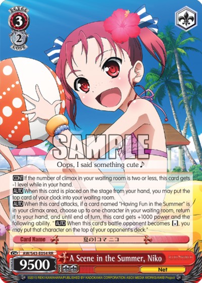 A Scene in the Summer, Niko - Image 1