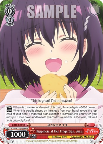 Happiness at Her Fingertips, Suzu - Image 1