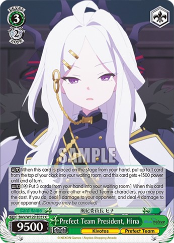 Prefect Team President, Hina - Image 1