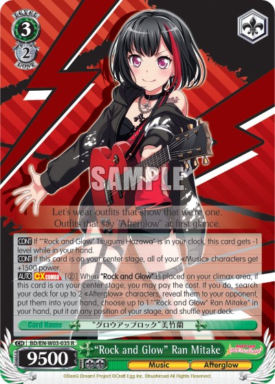 "Rock and Glow" Ran Mitake - Image 1