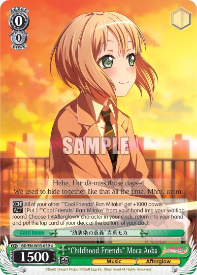 "Childhood Friends" Moca Aoba - Image 1