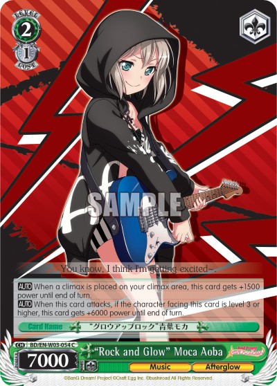 "Rock and Glow" Moca Aoba - Image 1