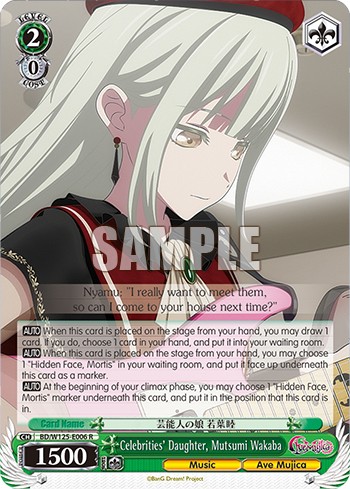 Celebrities' Daughter, Mutsumi Wakaba - Image 1