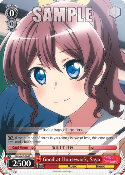 Good at Housework, Saya - Image 1