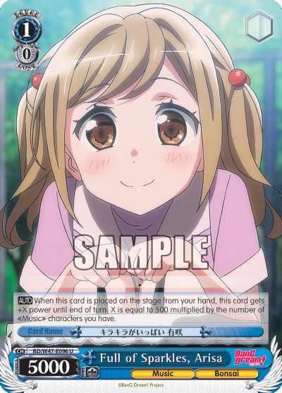 Full of Sparkles, Arisa - Image 1